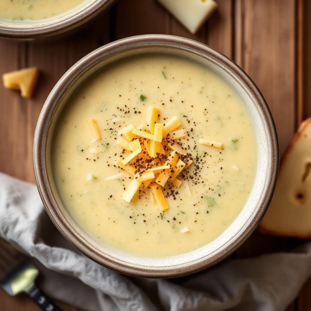Broccoli, Leek & Cheddar Soup
