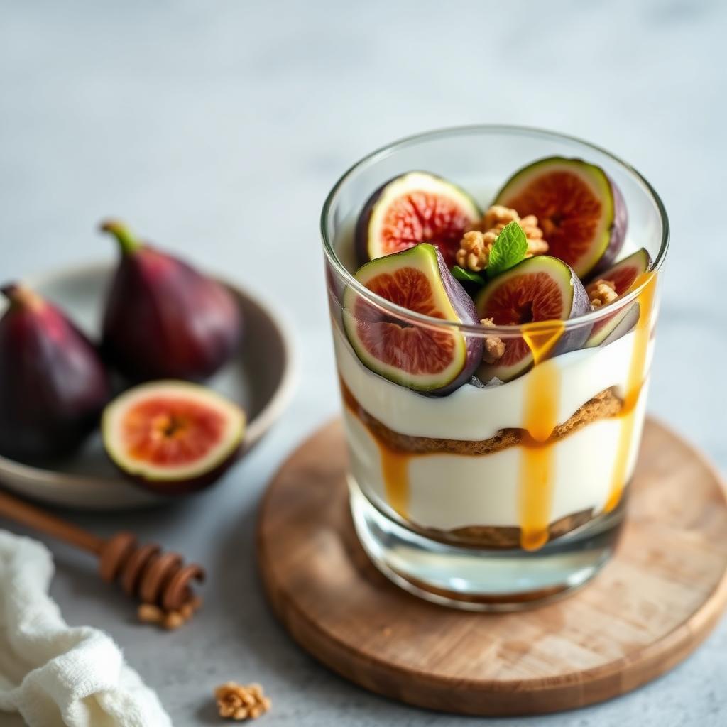 Fig, Walnut & Yogurt Parfait